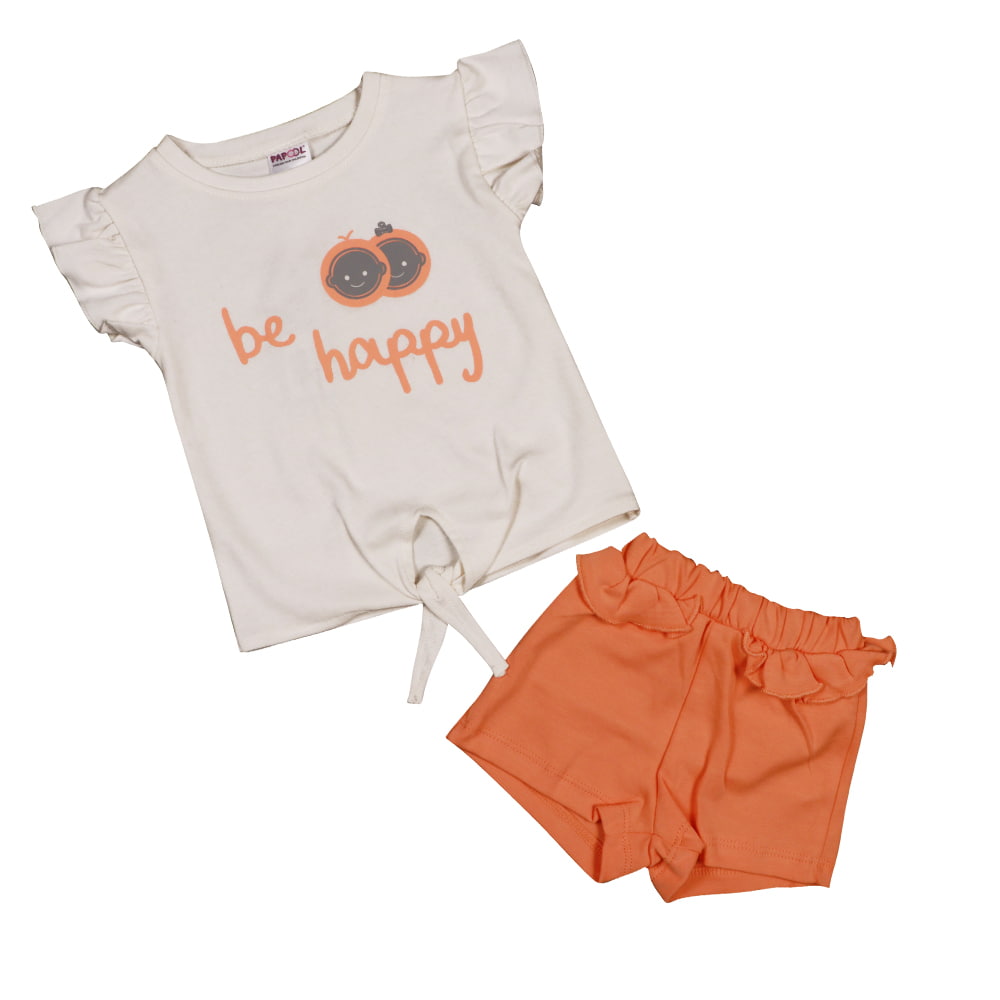 Papool+Casual Wear For Baby Girls