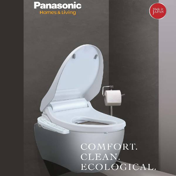 Panasonic Homes and Living+Hygienic Electric Bidet Seat