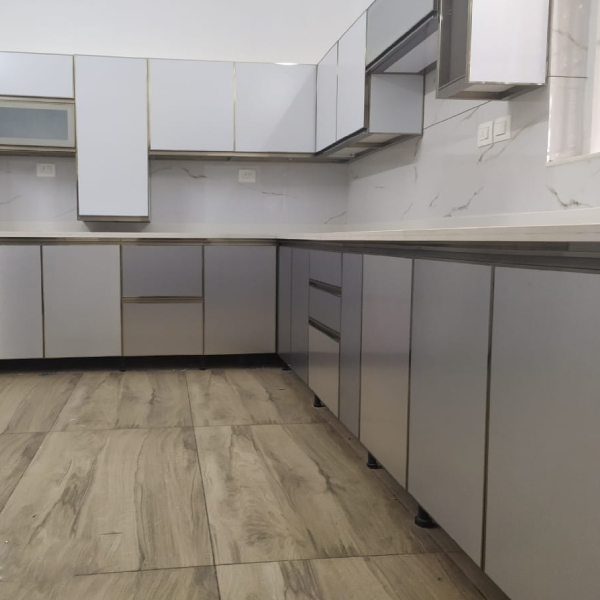 Door House+Aluminum Kitchen Cabinet